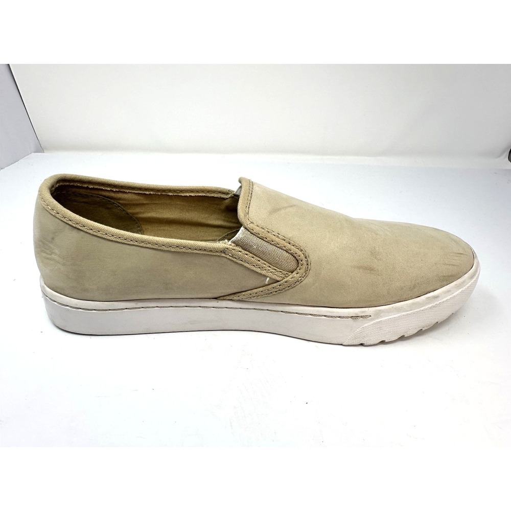 SOREL Campsneak Slip On Sneakers Womens Size 10 Oatmeal Tan Suede NL3183-241 - Picture 4 of 11